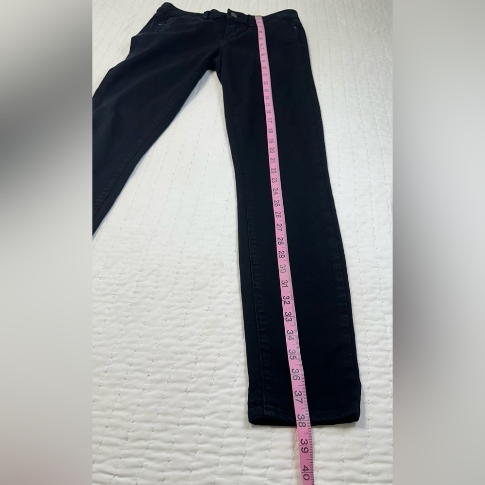 PAIGE Verdugo Ultra Skinny Mid Rise Black Stretchy Jeans Pants
Womens Size 27x30 - Picture 5 of 15
